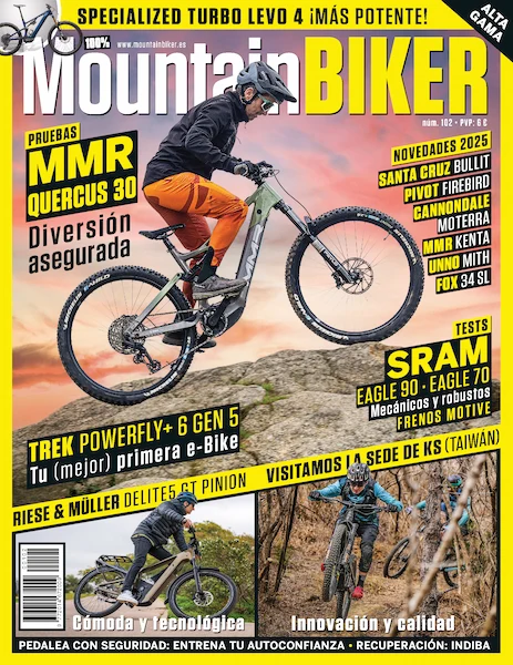 Portada revista Mountain Biker 102